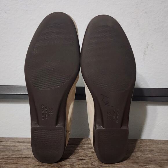 SAS Savvy Women's Tri Pad Soft Leather Loafer Slip-On Shoes Size 9.5 Beige - Picture 6 of 9